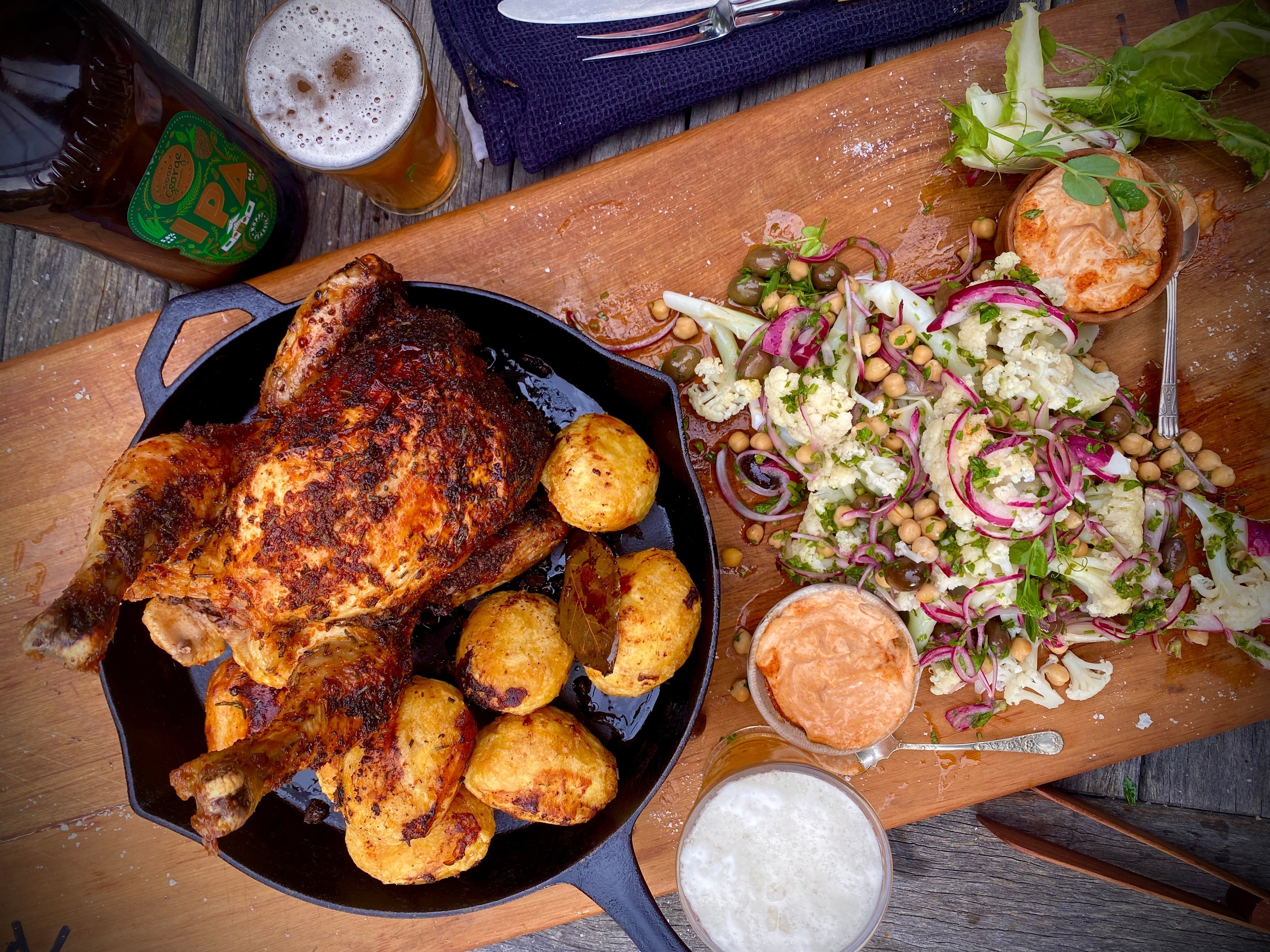 Zesty Herby Roast Chook | The Ironclad Co.