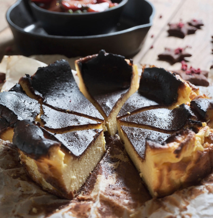 Mandarin Basque Cheesecake