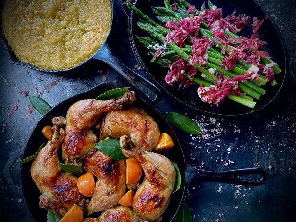 Chicken Confit & Polenta