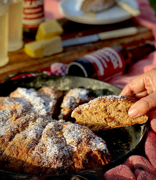 Very Gingery Hakanoa Vegan Date & Orange Scones