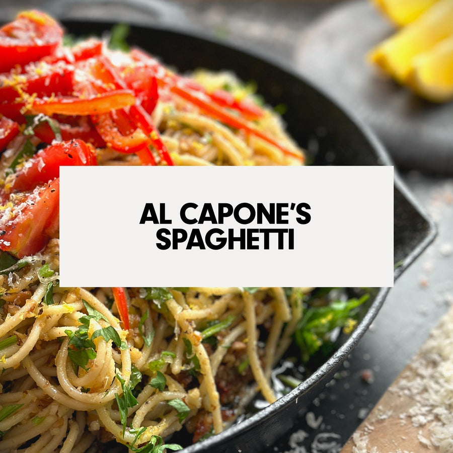 Al Capone's Heirloom Recipe "Walnut Spaghetti"