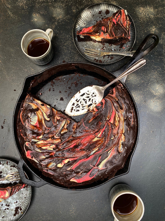 TRIPLE CHOCOLATE and SEA SALT BROWNIE