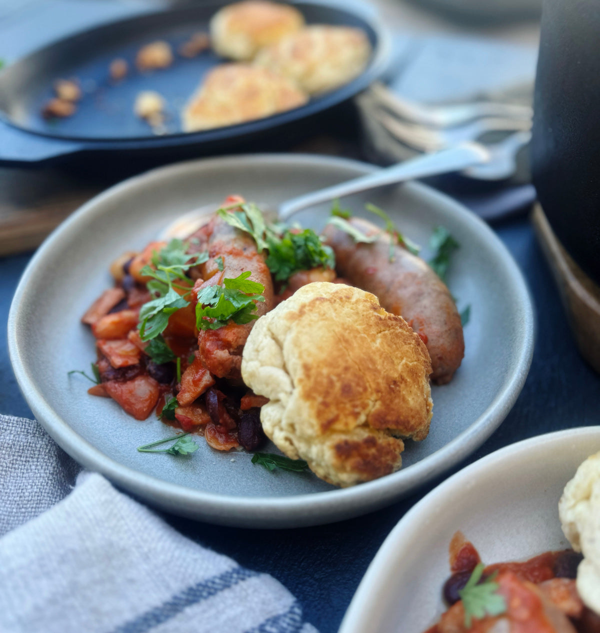 Cowboy Stew with Damper