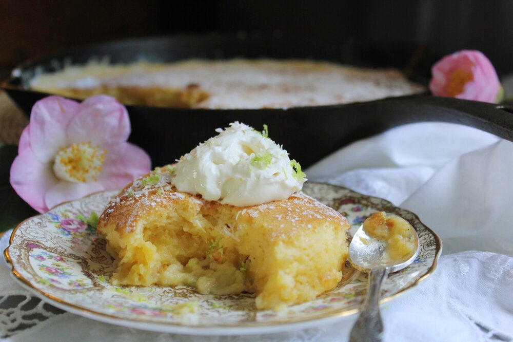 Lime & Coconut Pudding