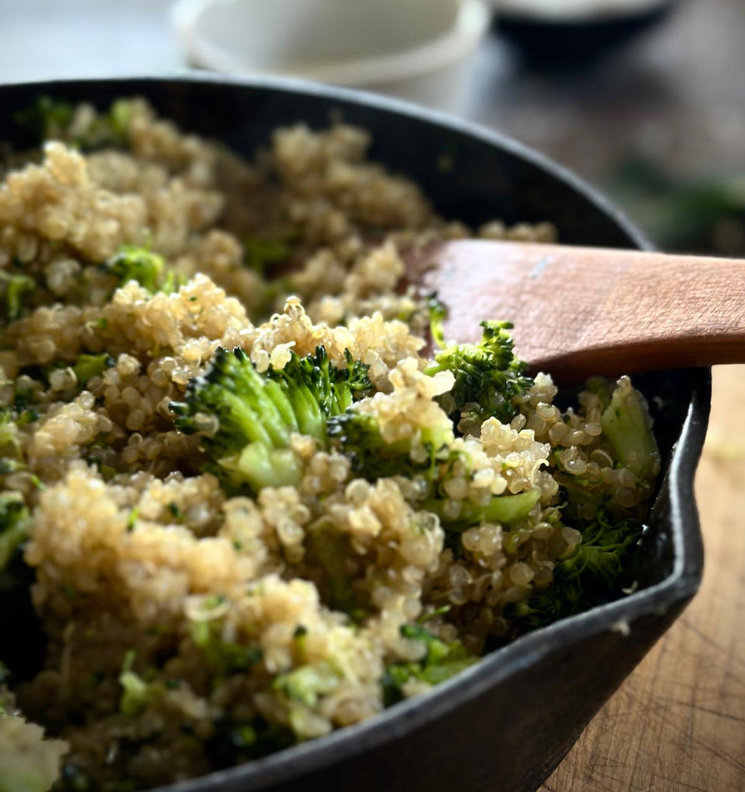 DAVID LYNCH'S QUINOA & BROCCOLI