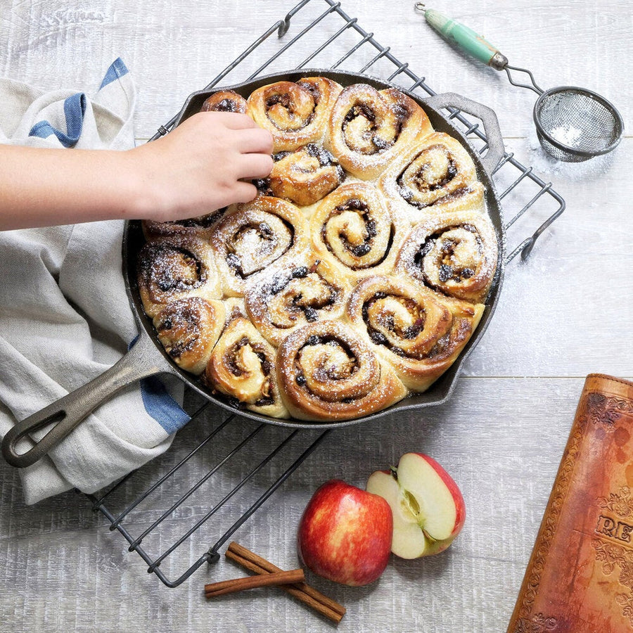 Spiced Apple Scrolls