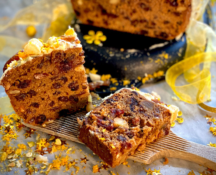 Ginger Beer & Orange Christmas Cake