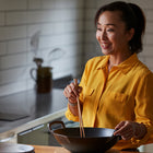 31cm Handcrafted Cast Iron Takumi Wok Set