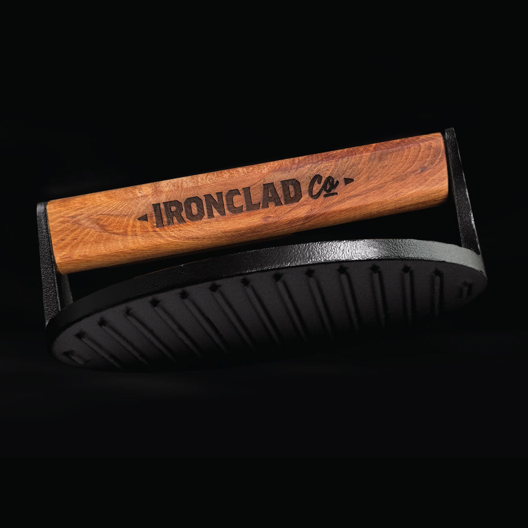 Father’s Day Burger Set by Ironclad Co. Handcrafted Legacy Pan & Burger Press