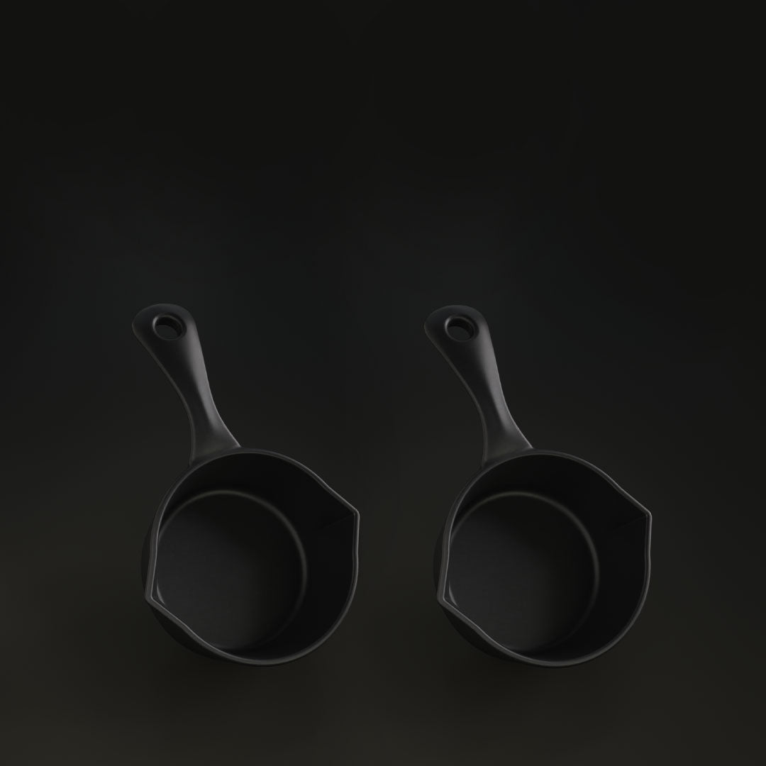 10cm Enamel Ironclad Junior Twin Set