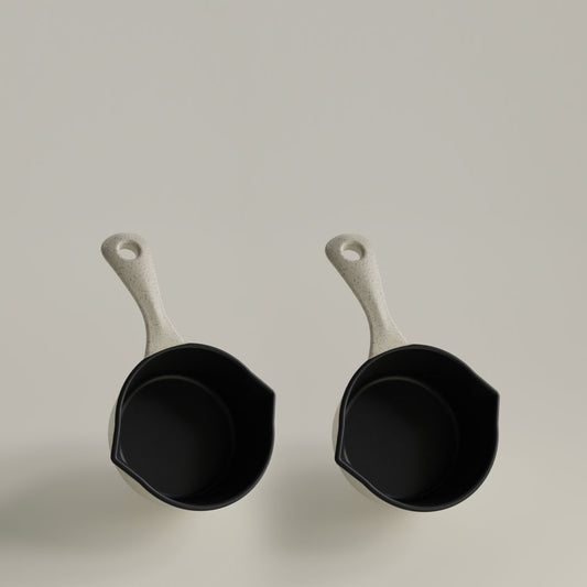10cm Enamel Ironclad Junior Twin Set