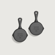 10cm Satin Enamel Ironclad Junior Twin Set