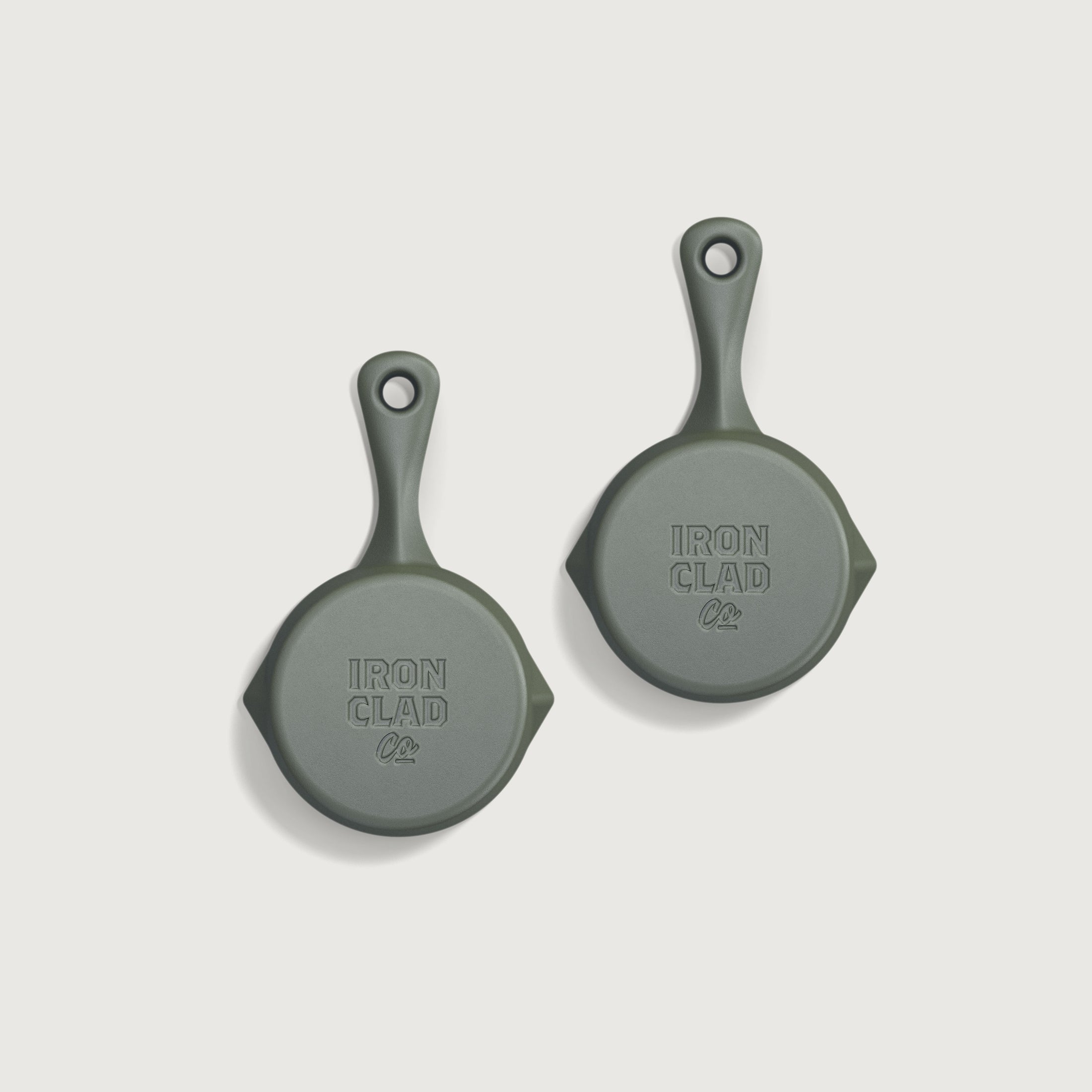 10cm Enamel Ironclad Junior Twin Set