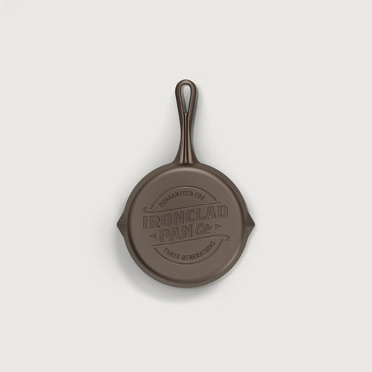 20cm Lil Legacy Pan by Ironclad Co., Handmade Cast Iron Skillet