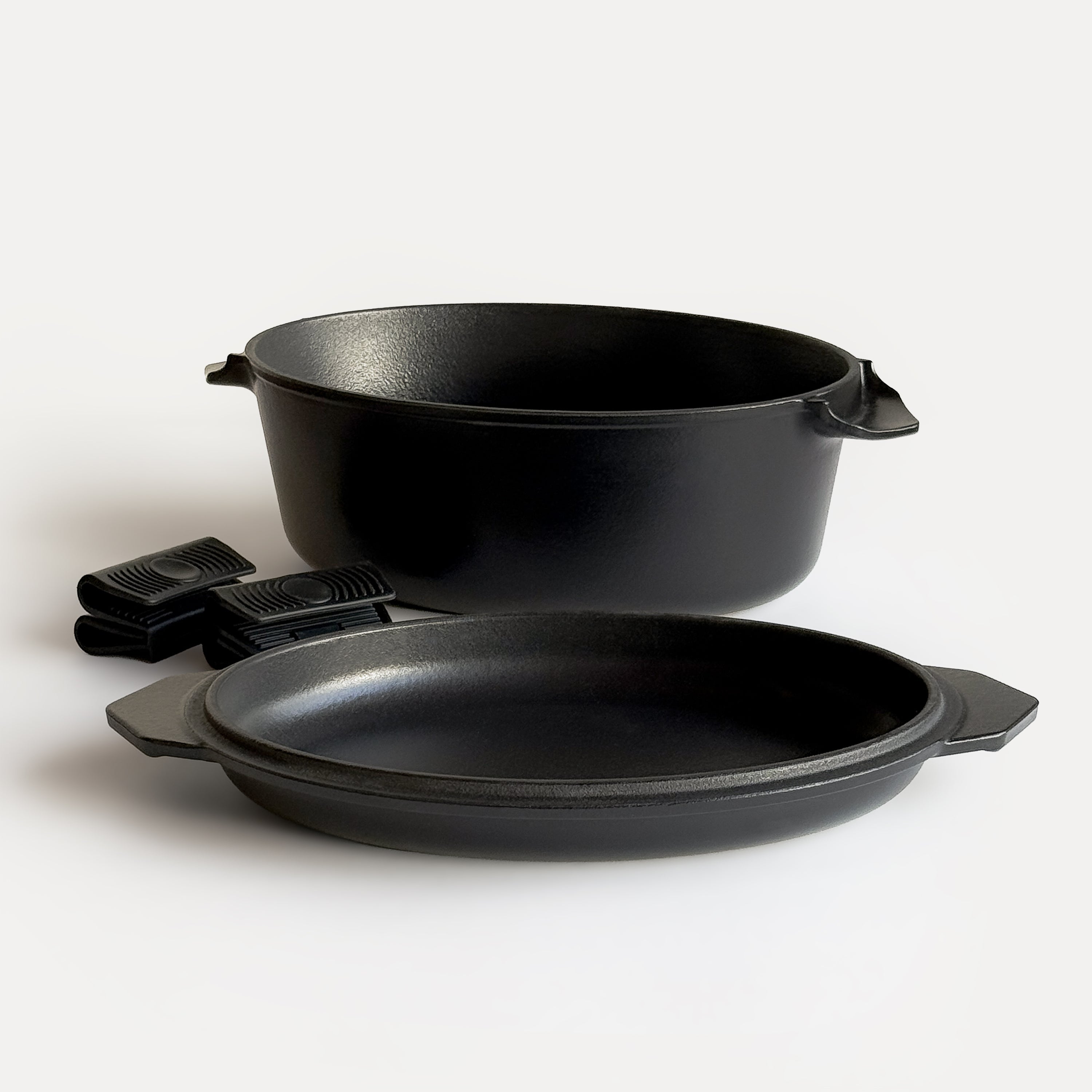 Ironclad Co | Satin Enamel 4.5L Antique Black Old Dutch | Double