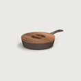 Load image into Gallery viewer, 20cm Lil Legacy Pan by Ironclad Co., Handmade Cast Iron Skillet
