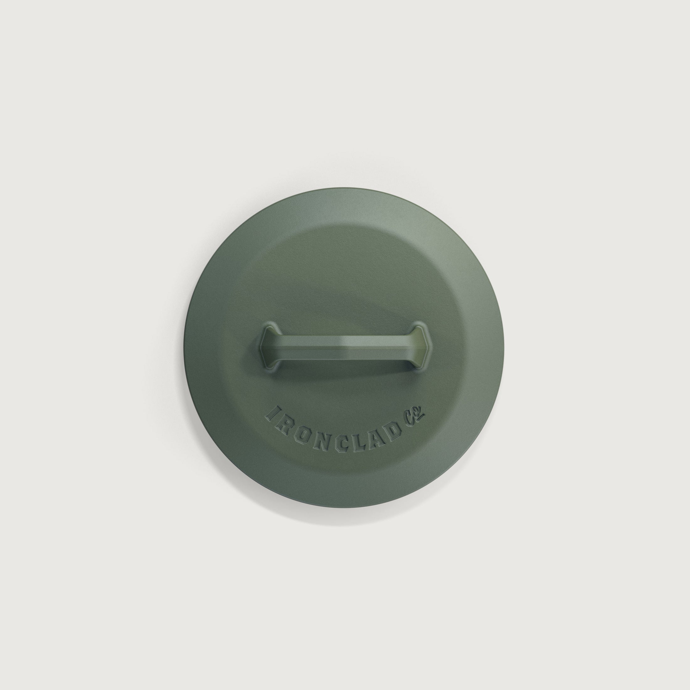 20cm Satin Enamel Lil Legacy Lid by Ironclad Co.