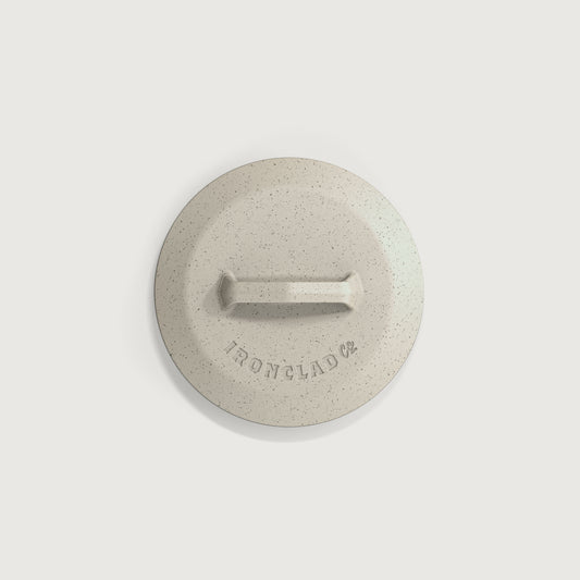 20cm Satin Enamel Lil Legacy Lid by Ironclad Co.