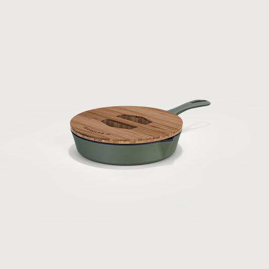 20cm Serving Lid & Enamel Lil Legacy Pan