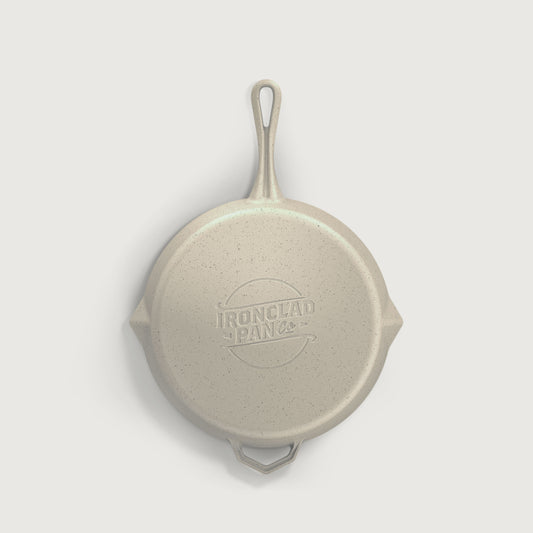 28cm Satin Enamel Legacy Pan & Lid by Ironclad Co.