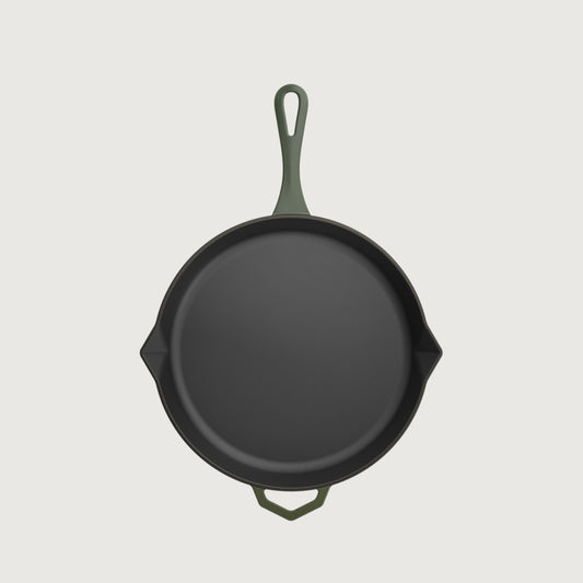 28cm Satin Enamel Legacy Pan by Ironclad Co.