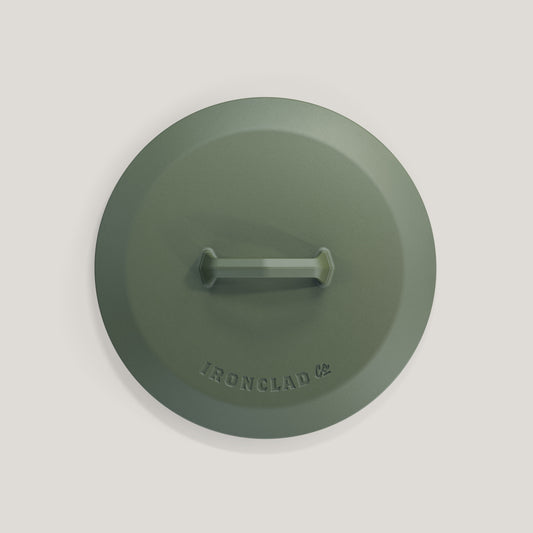 28cm Satin Enamel Legacy Lid by Ironclad Co.