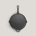 Load image into Gallery viewer, 28cm Satin Enamel Legacy Pan by Ironclad Co.

