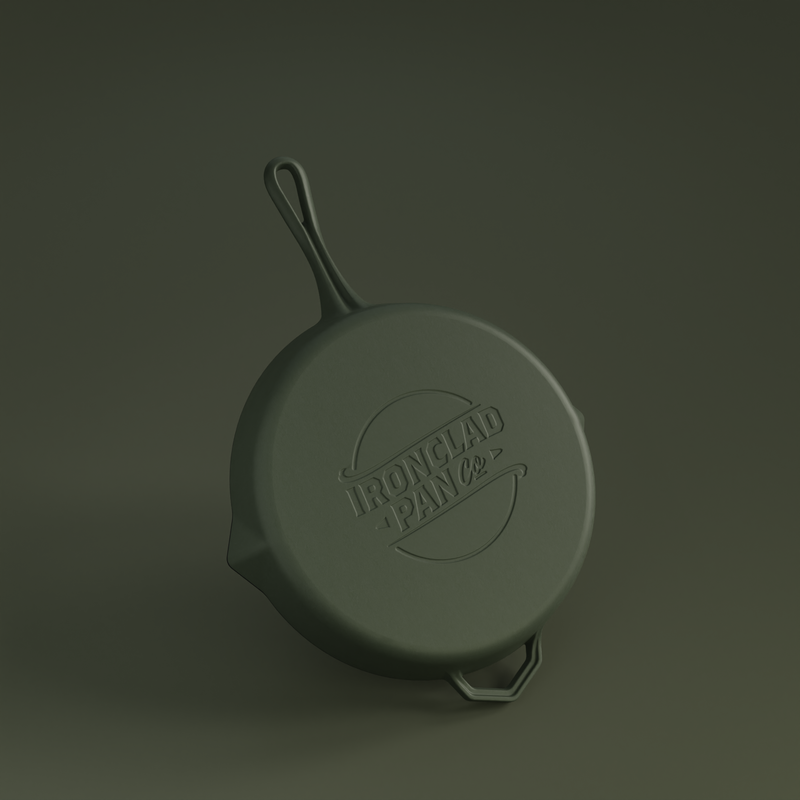 28cm Olive Leaf Satin Enamel Legacy Pan