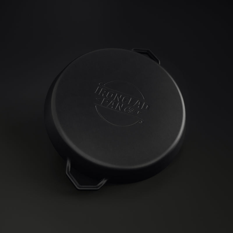 36cm Antique Black Satin Enamel Grande Legacy Pan