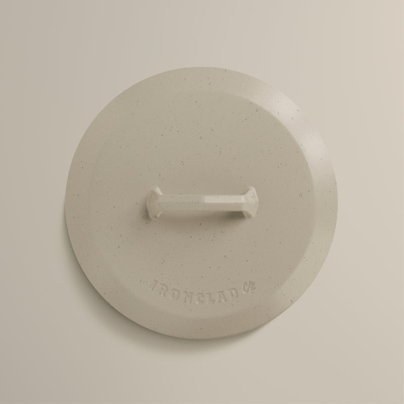 28cm Salt Stone Satin Enamel Legacy Lid
