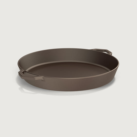 36cm Grande Legacy Pan by Ironclad Co., Handmade Cast Iron Skillet
