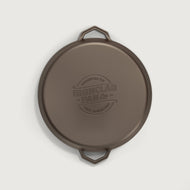 36cm Grande Legacy Pan by Ironclad Co., Handmade Cast Iron Skillet