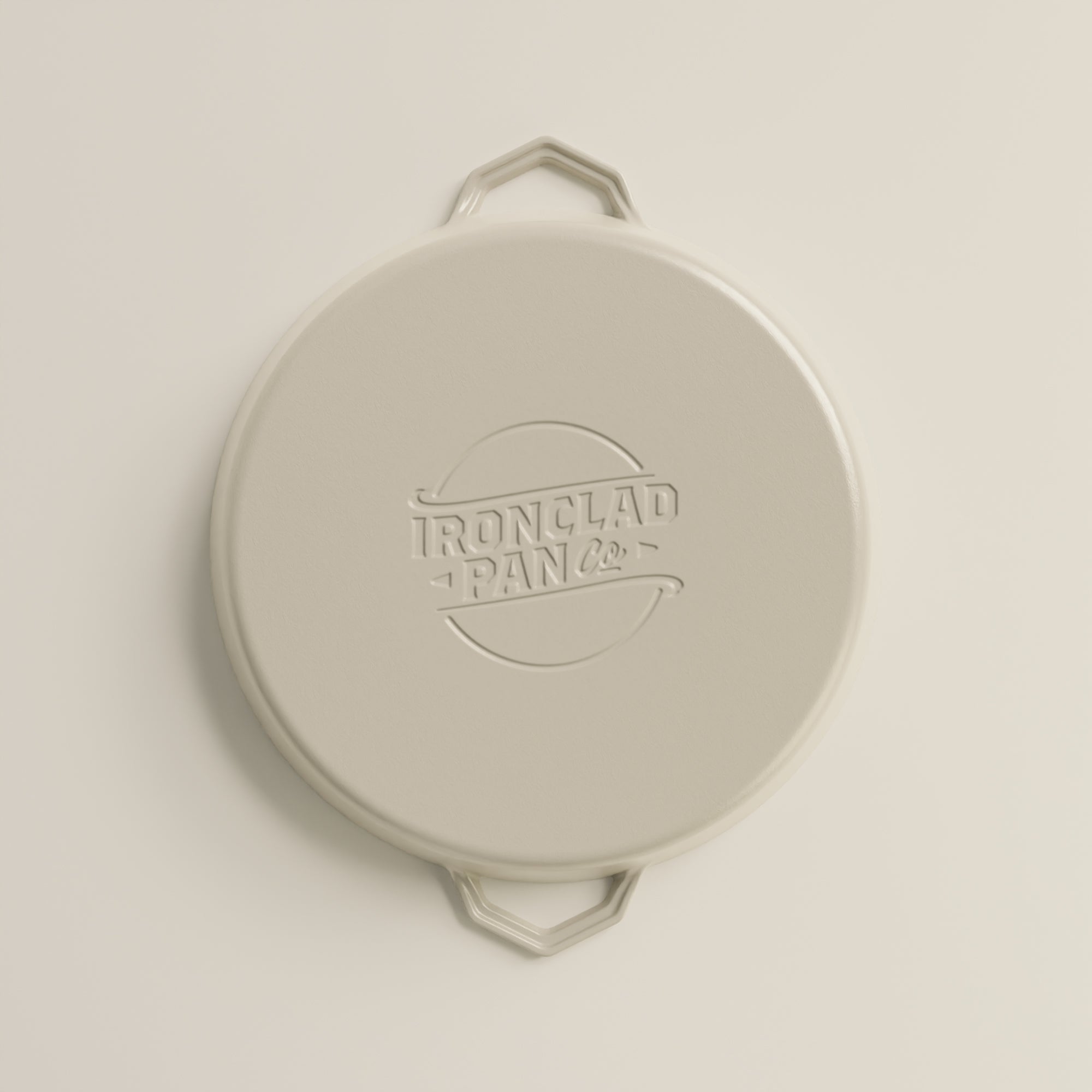 Grande Legacy Pan | 36cm Satin Enamel Cast Iron | Salt Stone