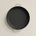 Grande Legacy Pan | 36cm Satin Enamel Cast Iron | Salt Stone