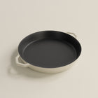 Grande Legacy Pan | 36cm Satin Enamel Cast Iron | Salt Stone