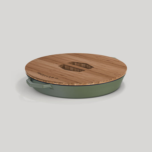 36cm Serving Lid & Enamel Grande Legacy Pan