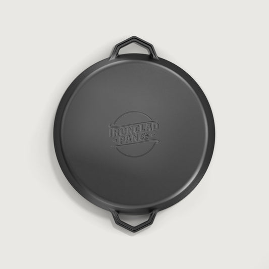 36cm Satin Enamel Grande Legacy Pan by Ironclad Co.
