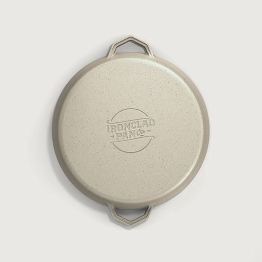 36cm Satin Enamel Grande Legacy Pan by Ironclad Co.