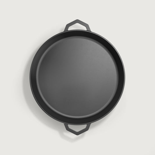 36cm Satin Enamel Grande Legacy Pan by Ironclad Co.