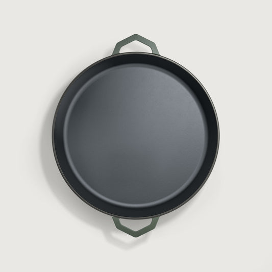36cm Satin Enamel Grande Legacy Pan by Ironclad Co.