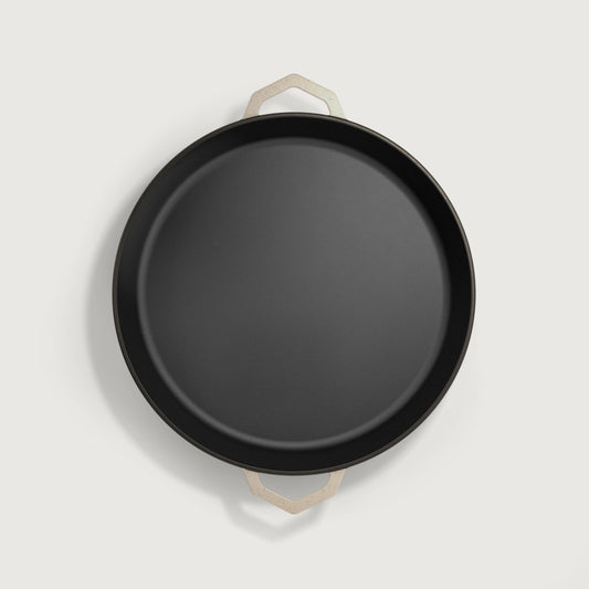 36cm Satin Enamel Grande Legacy Pan by Ironclad Co.