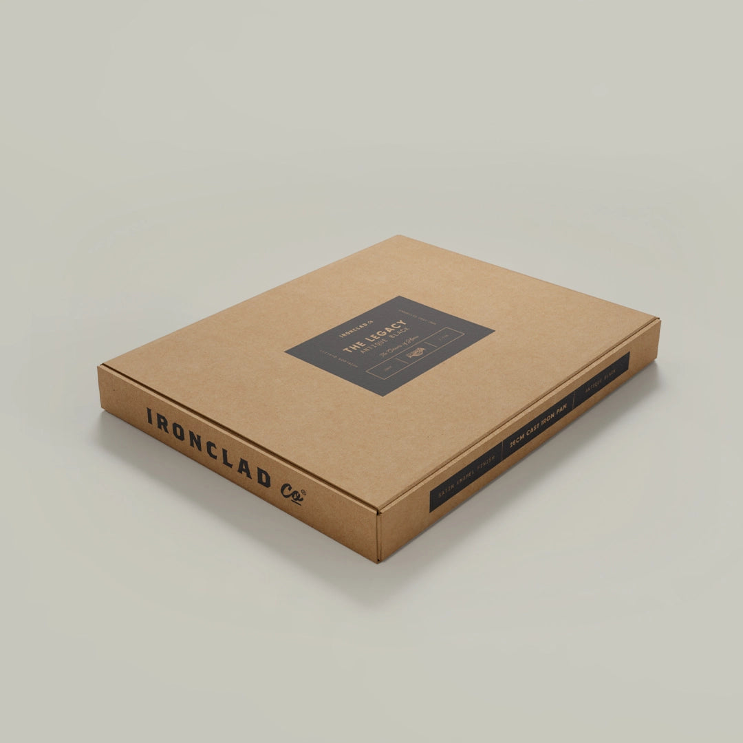 28cm Enamel Legacy Pan & Lid by Ironclad Co.