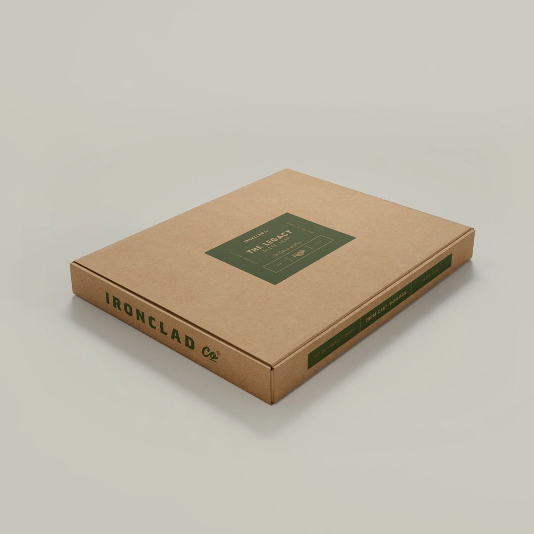 28cm Serving Lid & Enamel Legacy Pan