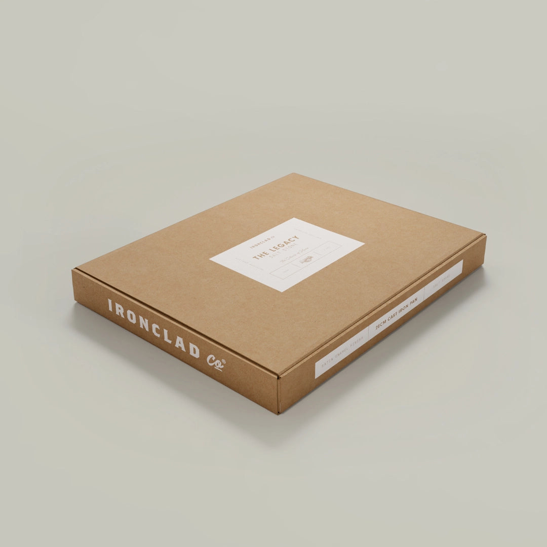 28cm Enamel Legacy Pan & Lid by Ironclad Co.