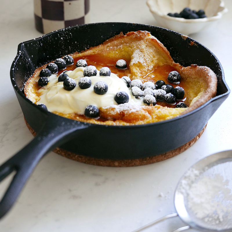 Lil Legacy Pan | 20cm Satin Enamel Cast Iron | Antique Black