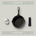 Load image into Gallery viewer, Father's Day Lil Legacy Set by Ironclad Co. 20cm Lil Legacy Pan, Balm & Pan Snug
