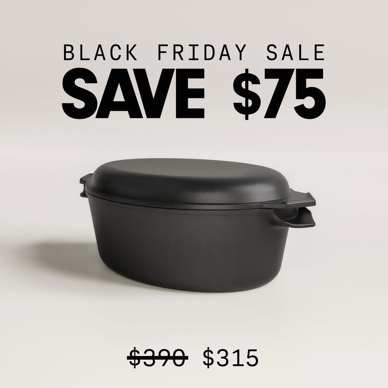 4.5L Antique Black Satin Enamel Old Dutch