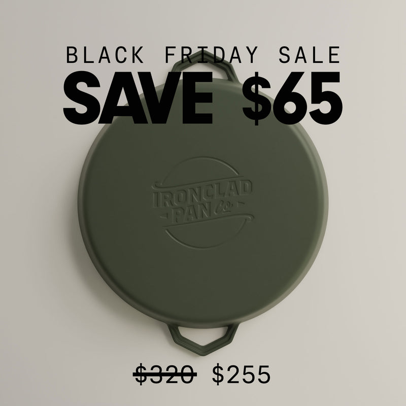 36cm Olive Leaf Satin Enamel Grande Legacy Pan