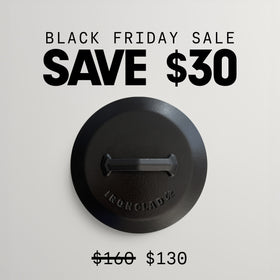 20cm Antique Black Satin Enamel Lil Legacy Lid