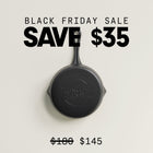 20cm Antique Black Satin Enamel Lil Legacy Pan